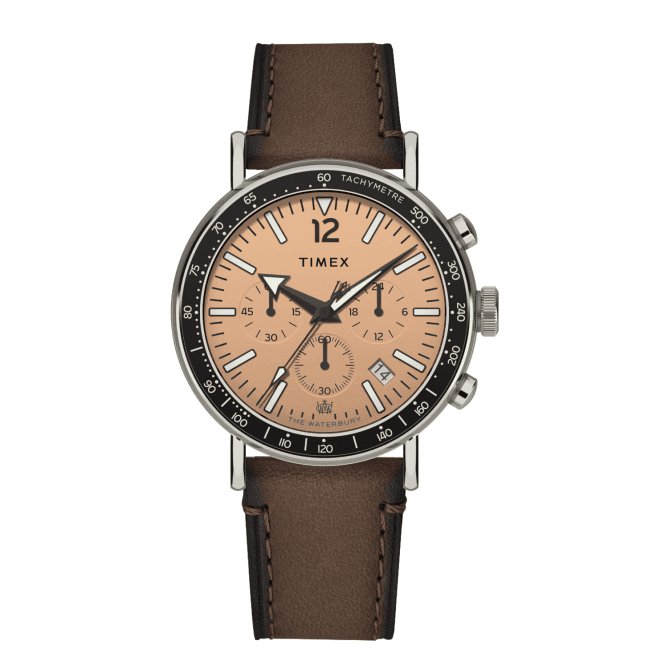 Gents Waterbury Standard Rose Gold - Tone Watch TW2W47300Timex WatchesTW2W47300