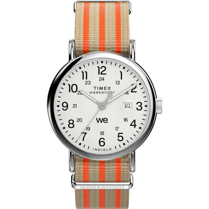 Gents Weekender Main Line Silver Tone Watch TW2Y08900Timex WatchesTW2Y08900