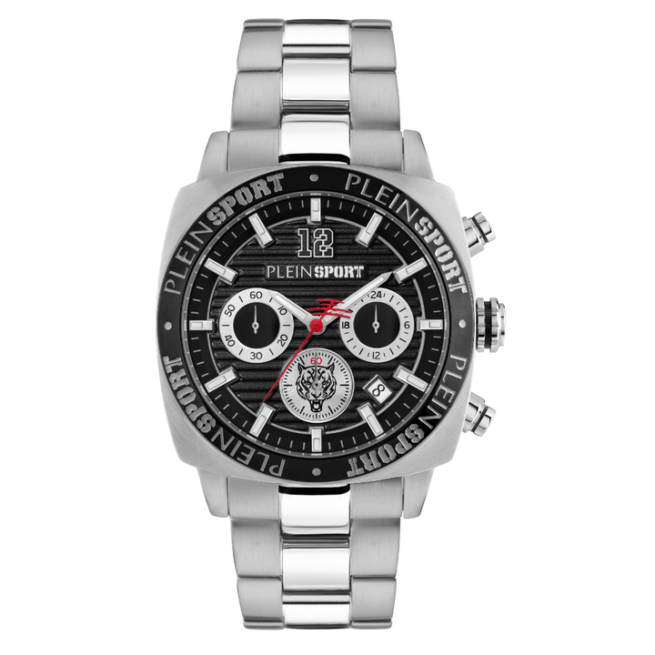 Gents Wildcat Black GUILLOCHÉ Watch PSGBA1123Philipp Plein SportsPSGBA1123