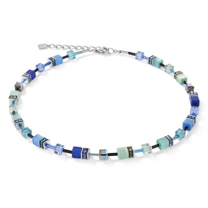 GeoCUBE® Blue-Green Necklace 2838/10-0705