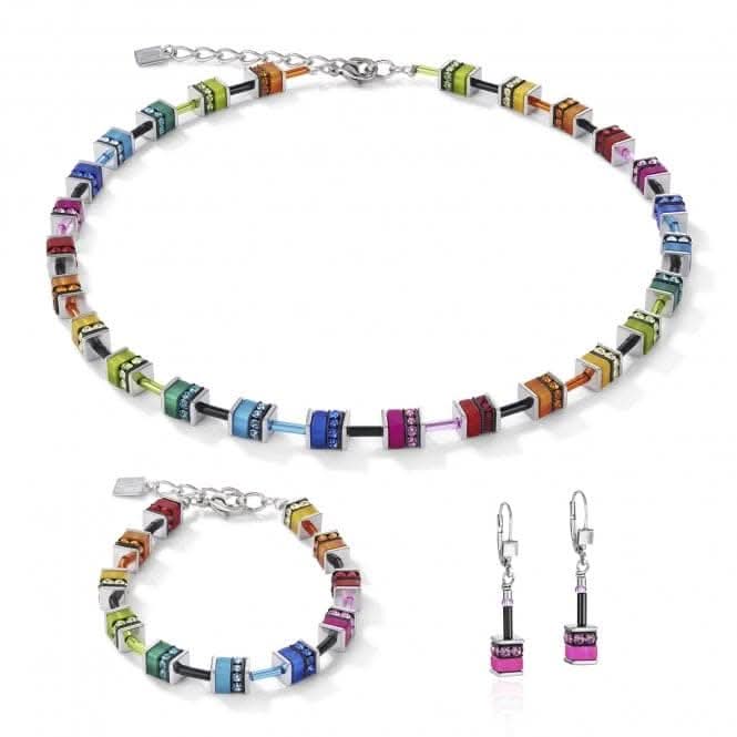 GeoCUBE® Classic Polaris & Rhinestone Multicolour Bracelet 4409/30 - 1500Coeur De Lion4409/30 - 1500