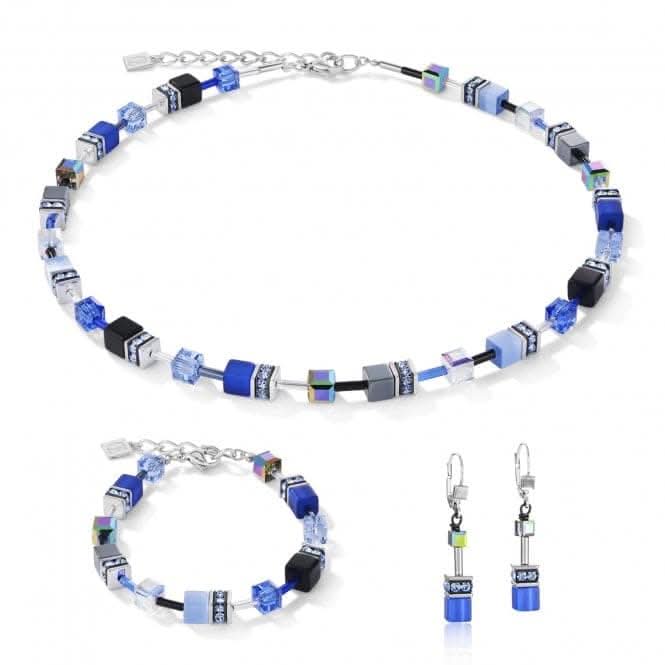 GeoCUBE® Cobalt Blue Earrings 4014/20 - 0712Coeur De Lion4014/20 - 0712