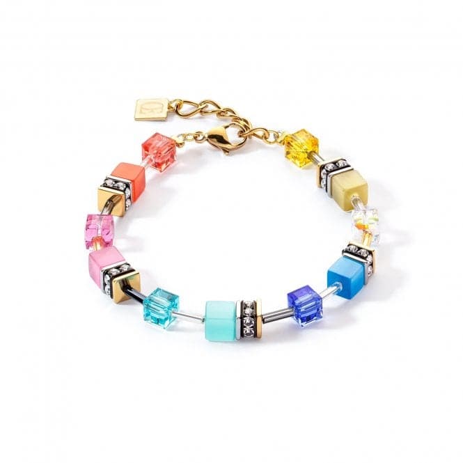 GeoCUBE® Iconic Classic Multicolour Gold Bracelet 2838/30 - 1521Coeur De Lion2838/30 - 1521