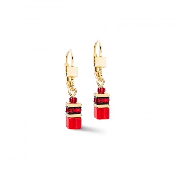 GeoCUBE® Iconic Lite Red Earrings 2800/20 - 0300Coeur De Lion2800/20 - 0300