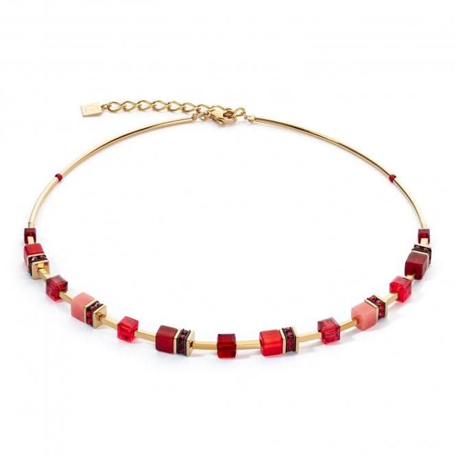 GeoCUBE® Iconic Lite Red Necklace 2800/10 - 0300Coeur De Lion2800/10 - 0300