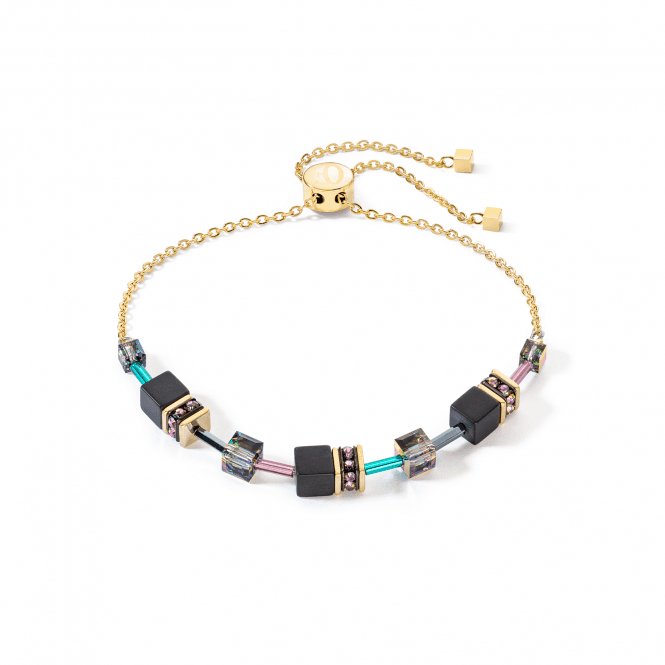 GeoCUBE® Iconic Nature Black Multicolour Chain Bracelet 3035/30 - 1315Coeur De Lion3035/30 - 1315