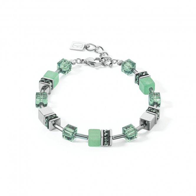 GeoCUBE® Iconic Precious Green Bracelet 4017/30 - 0500Coeur De Lion4017/30 - 0500