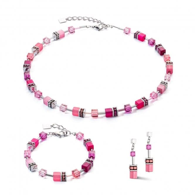 GeoCUBE® Iconic Viva Magenta Bracelet 2838/30 - 0422Coeur De Lion2838/30 - 0422