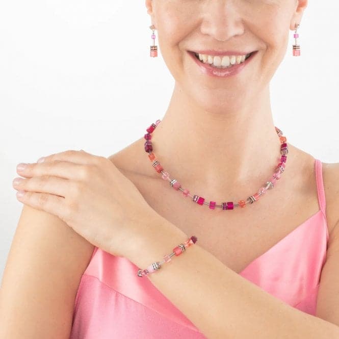 GeoCUBE® Iconic Viva Magenta Bracelet 2838/30 - 0422Coeur De Lion2838/30 - 0422