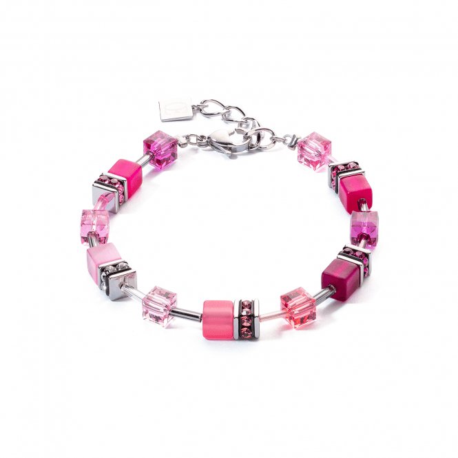 GeoCUBE® Iconic Viva Magenta Bracelet 2838/30 - 0422Coeur De Lion2838/30 - 0422