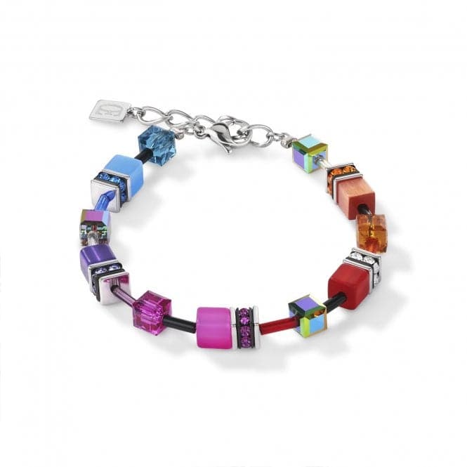 GeoCUBE® Multicolour Rainbow Bracelet 2838/30 - 1520Coeur De Lion2838/30 - 1520