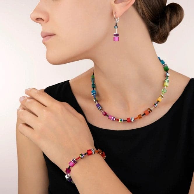 GeoCUBE® Multicolour Rainbow Earrings 2838/20 - 1520Coeur De Lion2838/20 - 1520