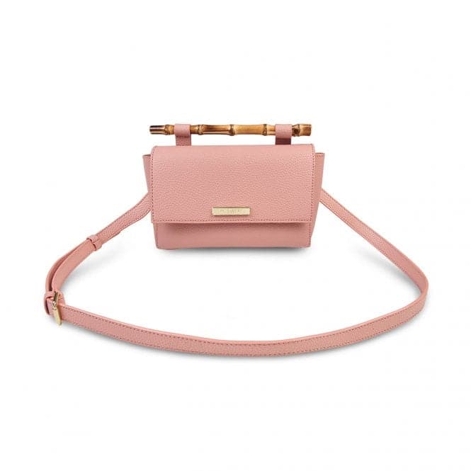 Gigi Bamboo Handle Crossbody Pink Handbag KLB1557Katie LoxtonKLB1557