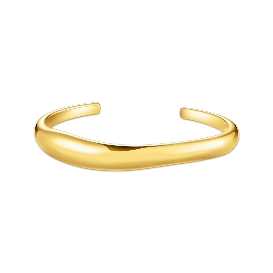 Glam & Soul Bold Elegance Gold Bangle AR116 - 413 - 39Thomas Sabo Sterling SilverAR116 - 413 - 39 - L15