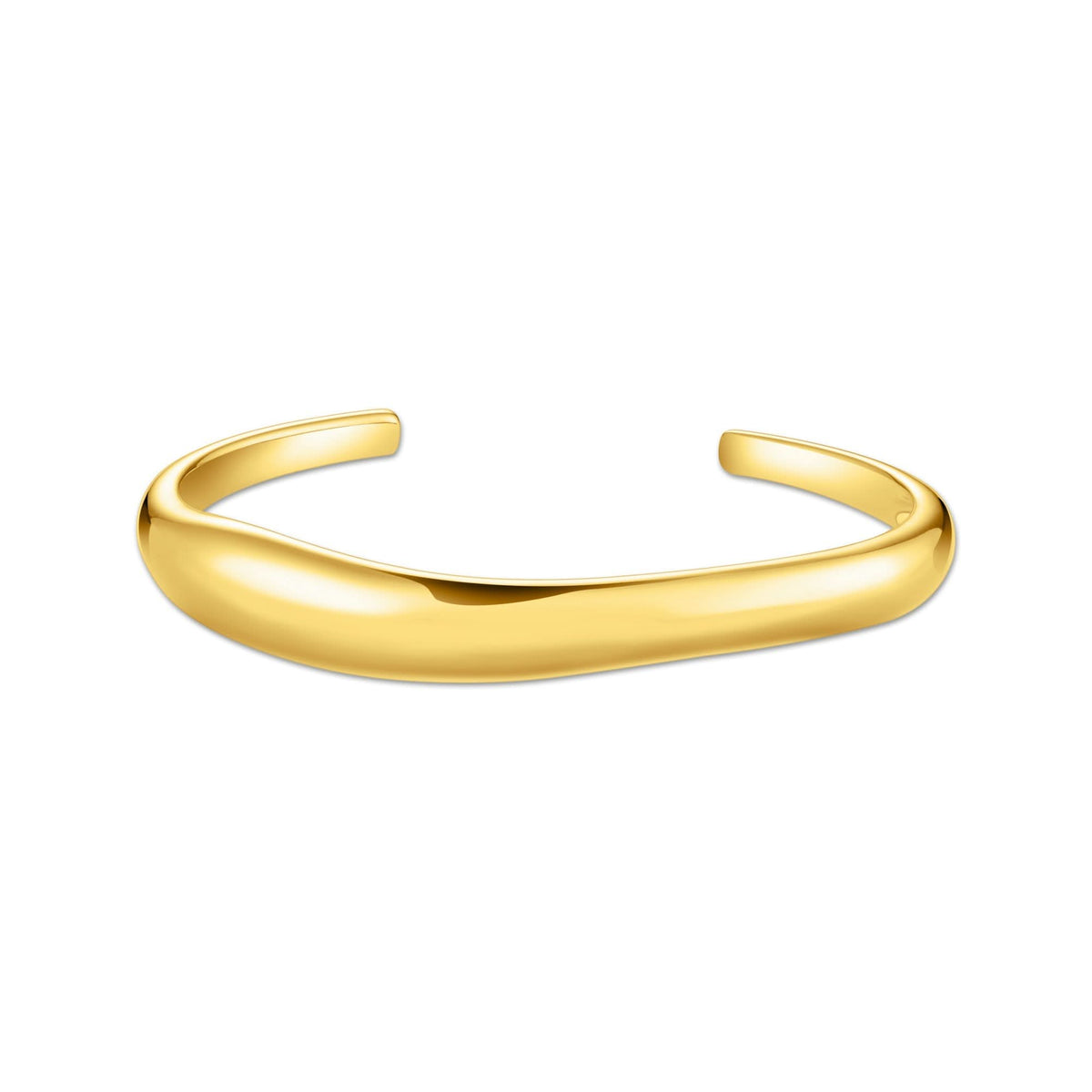 Glam &amp; Soul Bold Elegance Gold Bangle AR116 - 413 - 39Thomas Sabo Sterling SilverAR116 - 413 - 39 - L15