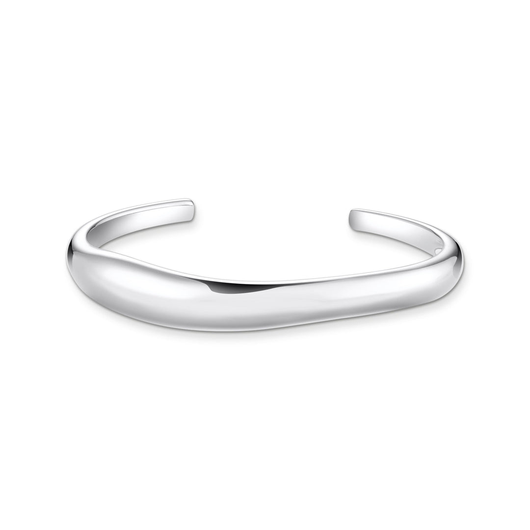 Glam & Soul Bold Elegance Silver Bangle AR116 - 001 - 21Thomas Sabo Sterling SilverAR116 - 001 - 21 - L15