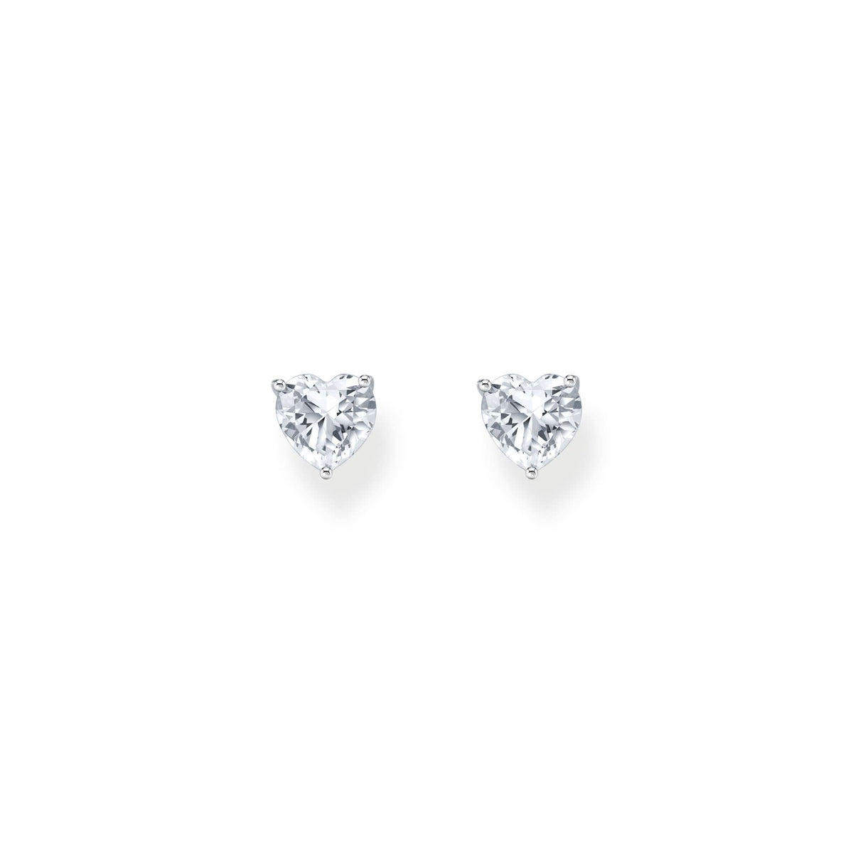 Glam & Soul Love & Hearts White Earring H2306 - 051 - 14Thomas Sabo Sterling SilverH2306 - 051 - 14