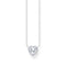 Glam & Soul Love & Hearts White Necklace KE2280 - 051 - 14Thomas Sabo Sterling SilverKE2280 - 051 - 14 - L45V