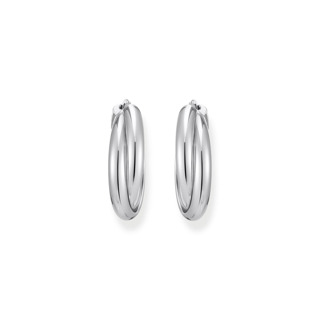 Glam & Soul Silver Hoop Earrings CR738 - 001 - 21Thomas Sabo Sterling SilverCR738 - 001 - 21