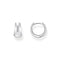 Glam & Soul Silver Hoop Earrings CR740 - 001 - 21Thomas Sabo Sterling SilverCR740 - 001 - 21