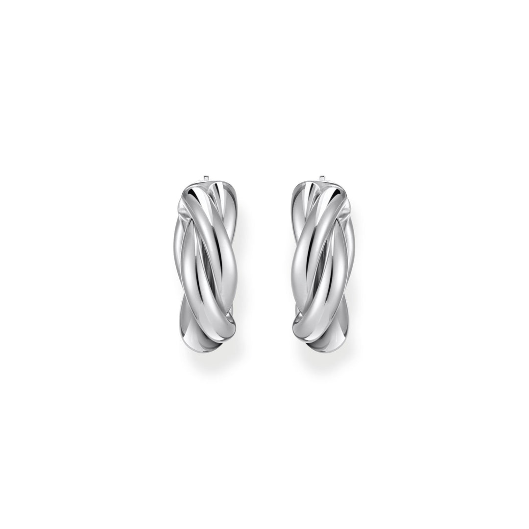 Glam & Soul Silver Hoop Earrings CR742 - 001 - 21Thomas Sabo Sterling SilverCR742 - 001 - 21