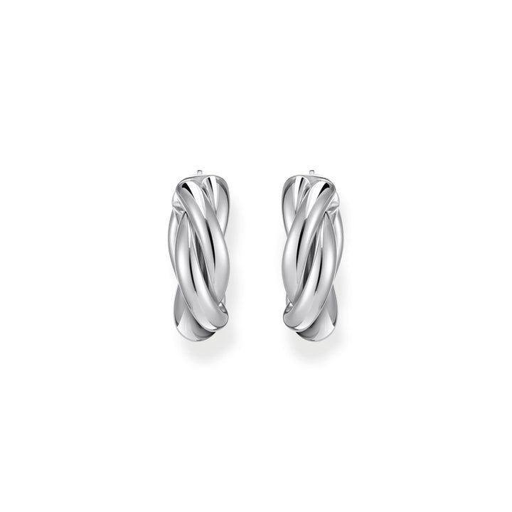 Glam & Soul Silver Hoop Earrings CR742 - 001 - 21Thomas Sabo Sterling SilverCR742 - 001 - 21