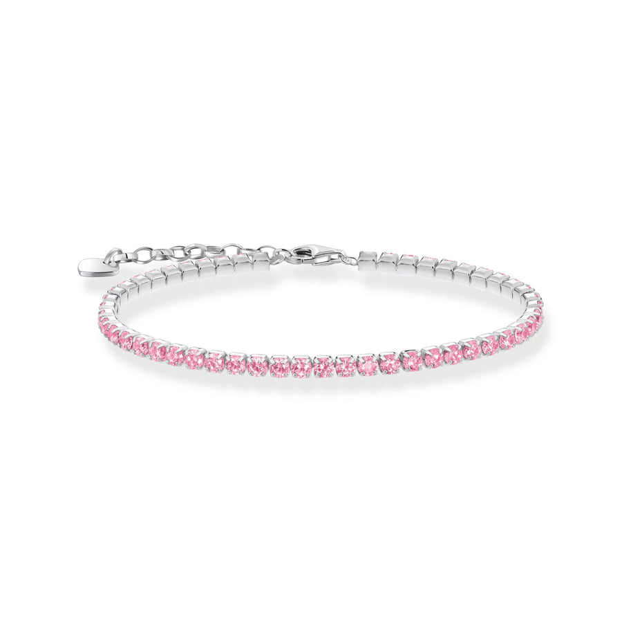 Glam & Soul Sparkling Pink Bracelet A2167 - 051 - 9Thomas Sabo Sterling SilverA2167 - 051 - 9 - L19V