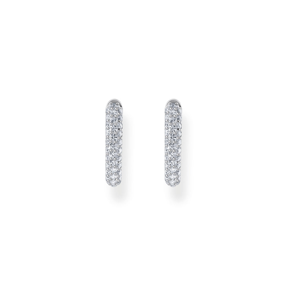 Glam & Soul Sparkling White Earring CR730 - 051 - 14Thomas Sabo Sterling SilverCR730 - 051 - 14