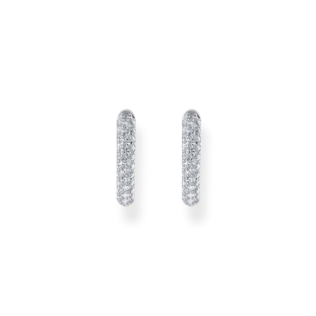 Glam & Soul Sparkling White Earring CR730 - 051 - 14Thomas Sabo Sterling SilverCR730 - 051 - 14