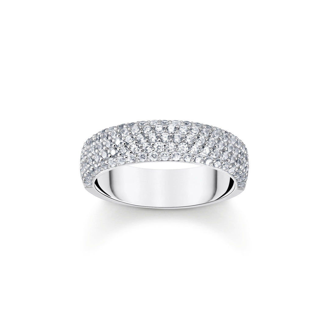 Glam & Soul Sparkling White Ring TR2460 - 051 - 14Thomas Sabo Sterling SilverTR2460 - 051 - 14 - 50