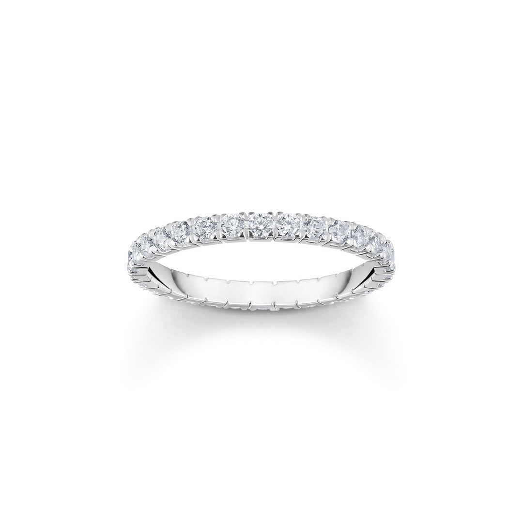 Glam & Soul Sparkling White Ring TR2467 - 051 - 14Thomas Sabo Sterling SilverTR2467 - 051 - 14 - 50