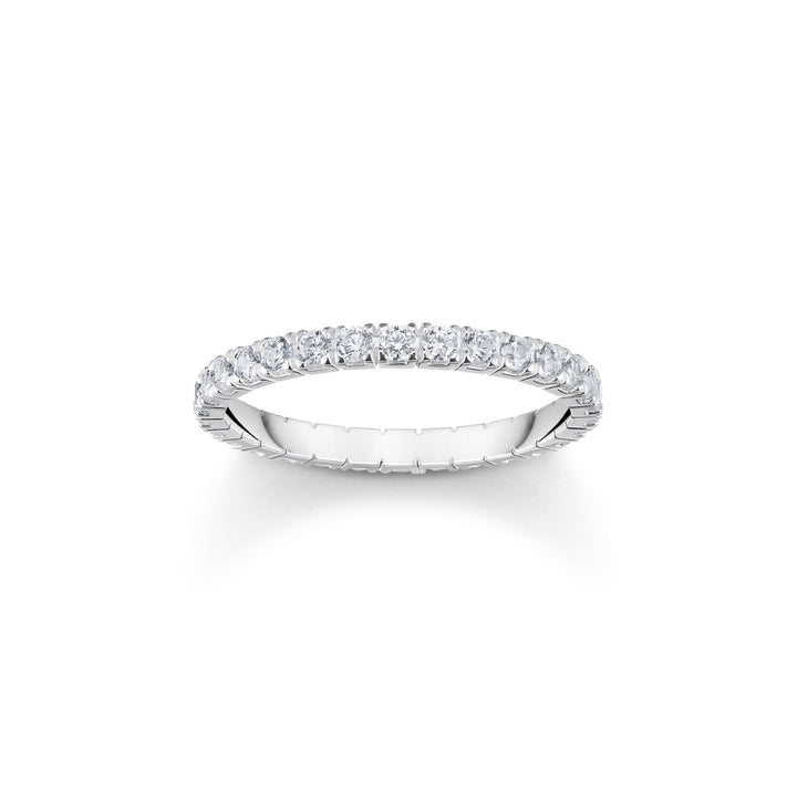 Glam & Soul Sparkling White Ring TR2467 - 051 - 14Thomas Sabo Sterling SilverTR2467 - 051 - 14 - 50