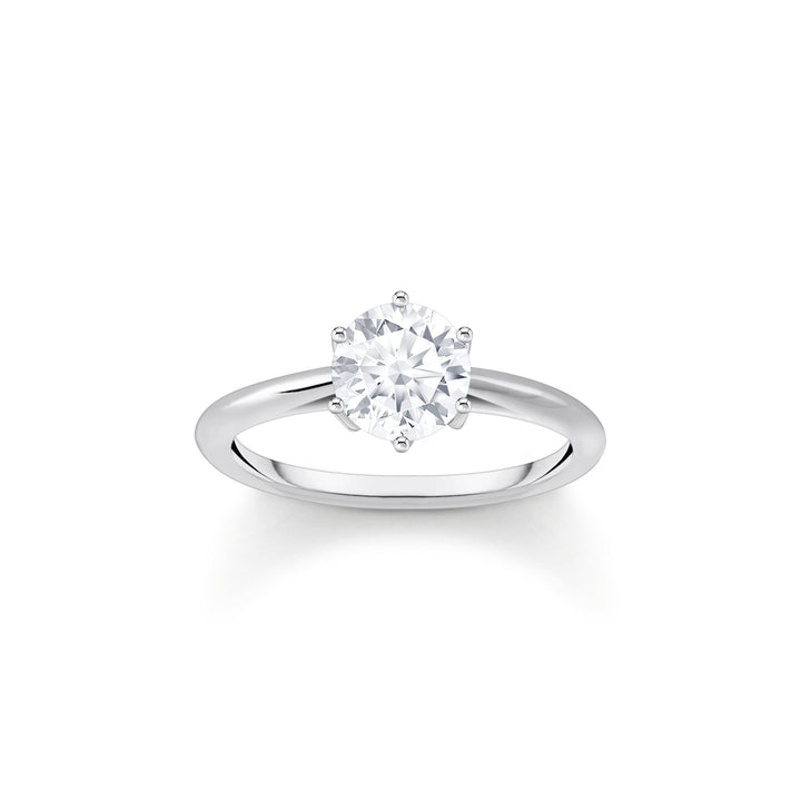 Glam & Soul Sparkling White Ring TR2474 - 051 - 14Thomas Sabo Sterling SilverTR2474 - 051 - 14 - 50