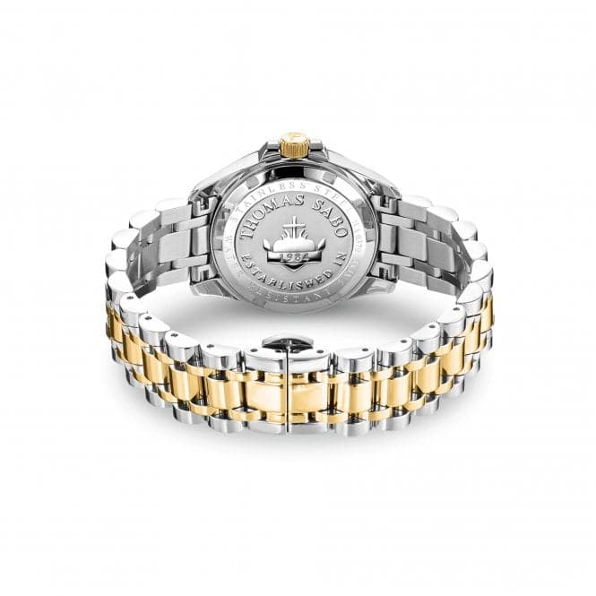 Glam & Soul Stainless Steel Two - tone Watch WA0370 - 291 - 203Thomas Sabo WatchesWA0370 - 291 - 203