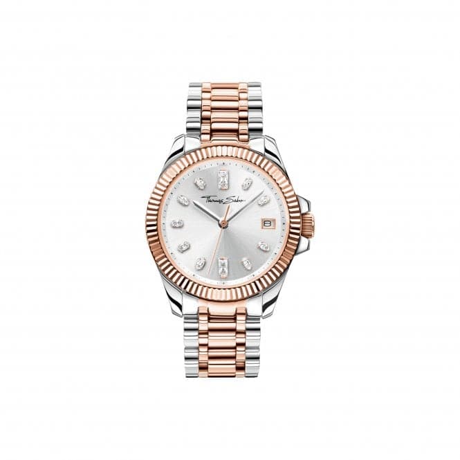 Glam & Soul Stainless Steel Two - tone Watch WA0371 - 277 - 201Thomas Sabo WatchesWA0371 - 277 - 201