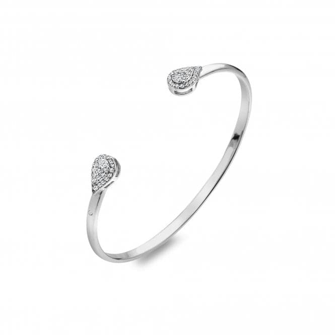 Glimmer White Topaz Bangle DC179Hot DiamondsDC179