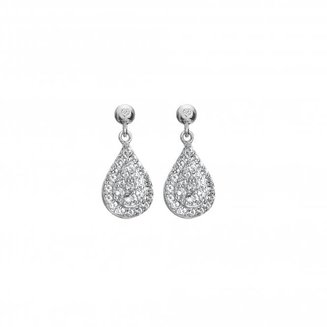 Glimmer White Topaz Earrings DE735Hot DiamondsDE735