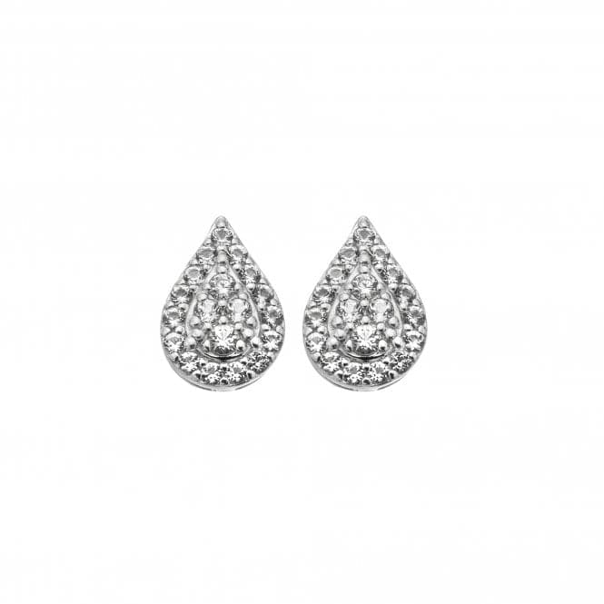 Glimmer White Topaz Stud Earrings DE736Hot DiamondsDE736