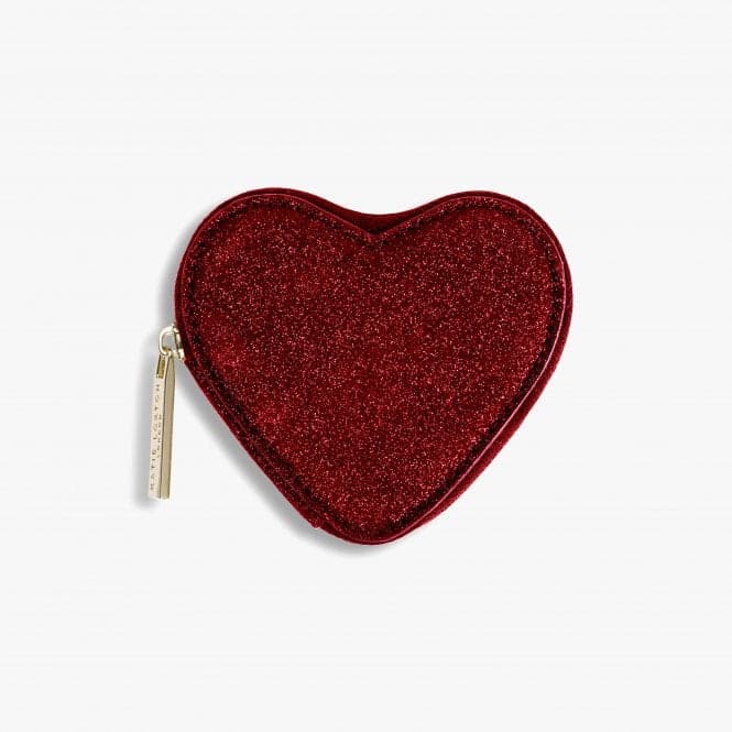 Glittery Heart Shape Coin Purse KLB410Katie LoxtonKLB410