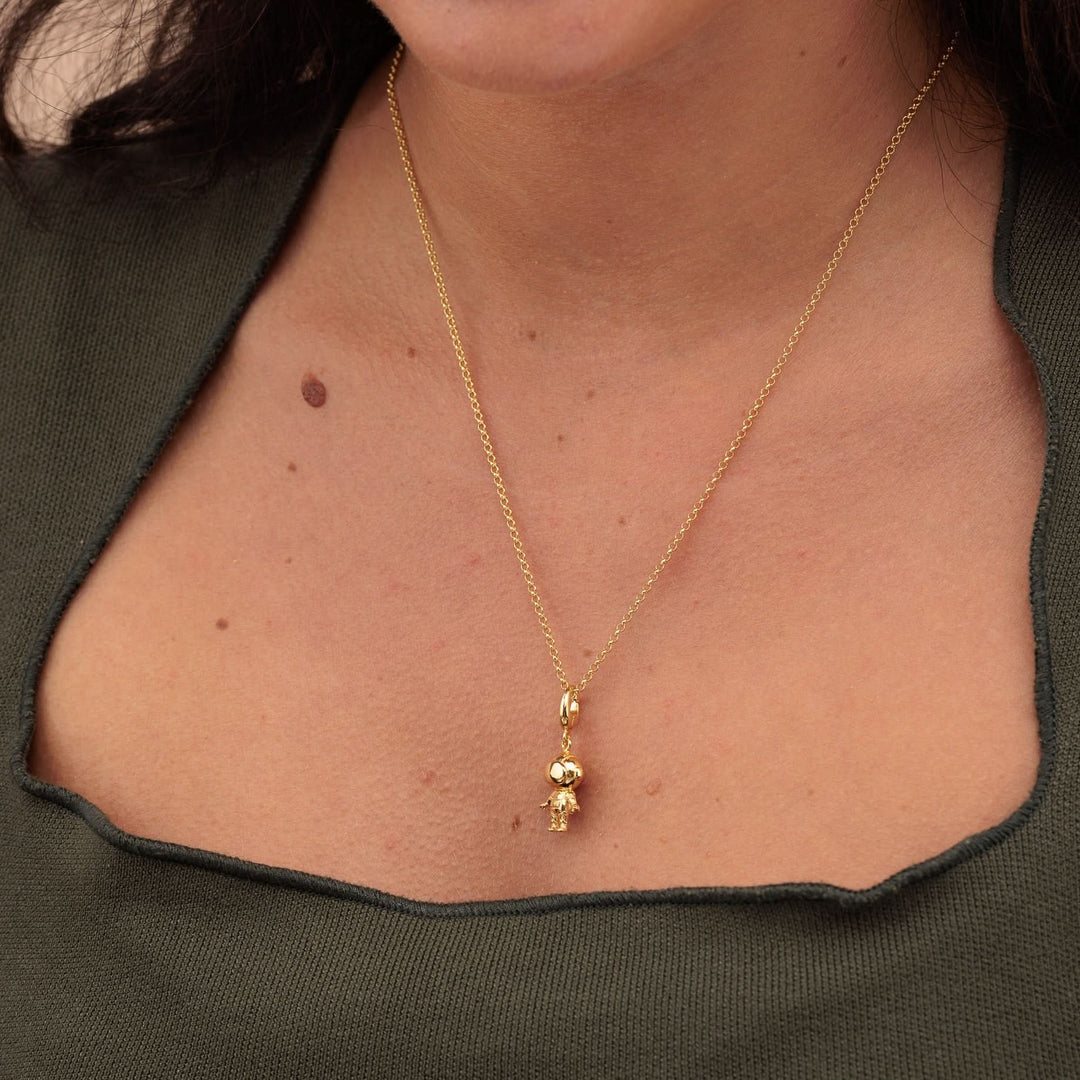 Gold Plated Astronaut Charm CGAST