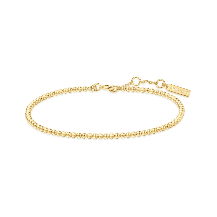 Gold Beaded Bracelet B063 - 03GAnia HaieB063 - 03G