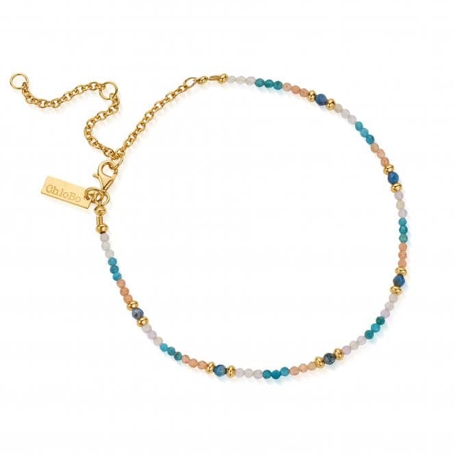 Gold Blissful Freedom Anklet GANSLKAChloBoGANSLKA