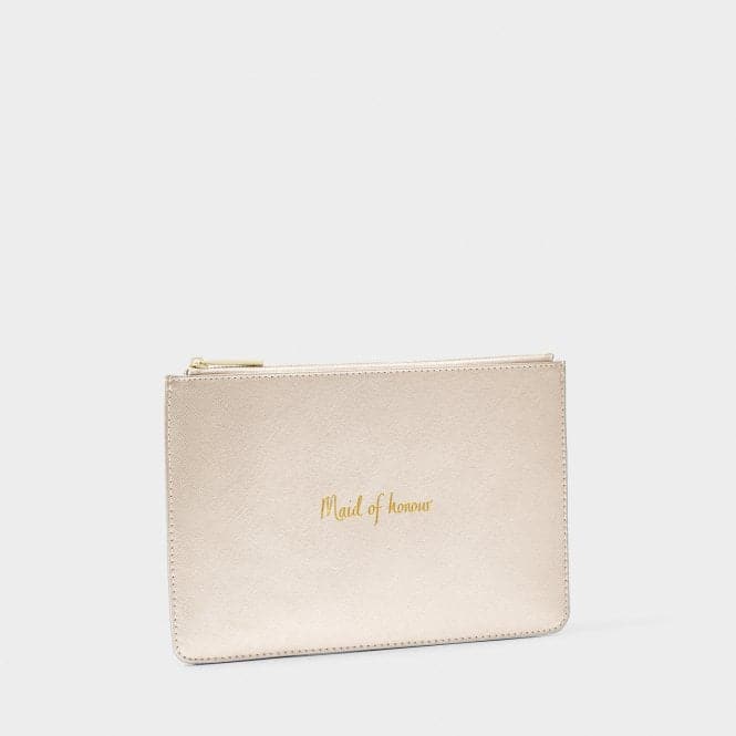 Gold Bridal Perfect Pouch KLB2230Katie LoxtonKLB2230