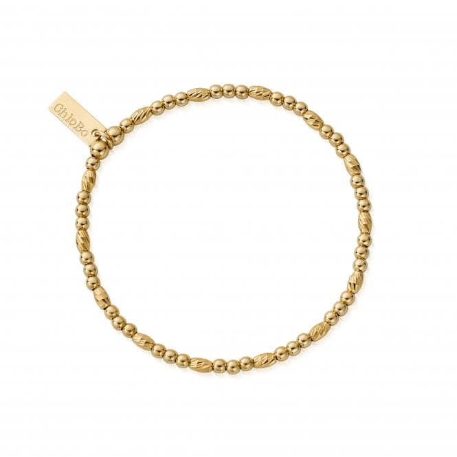 Gold Dainty Sparkle Bracelet GBDSPChloBoGBDSP