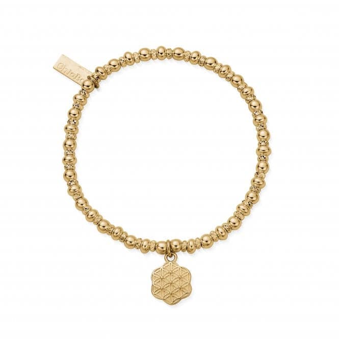 Gold Didi Sparkle Flower Of Life Bracelet GBDS3117ChloBoGBDS3117