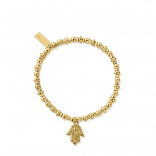 Gold Didi Sparkle Hamsa Hand Bracelet GBDS2070ChloBoGBDS2070