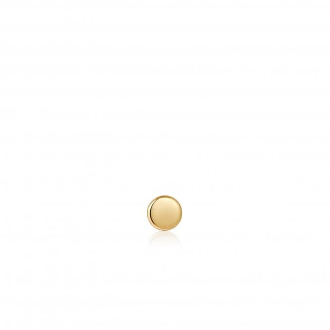 Gold Disc Barbell Single Earring E035 - 04GAnia HaieE035 - 04G