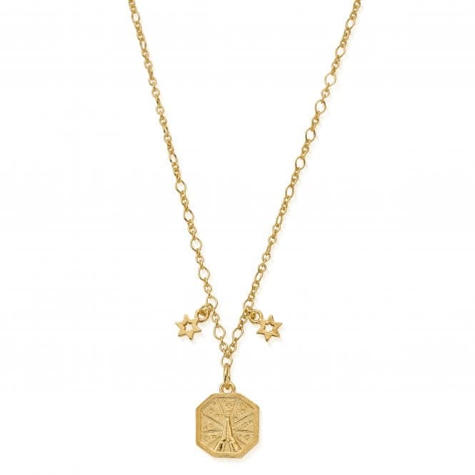 Gold Divine Connection Necklace GN3311ChloBoGN3311