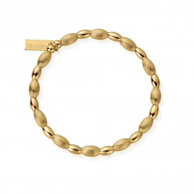 Gold Double Rice Bracelet GBCODChloBoGBCOD