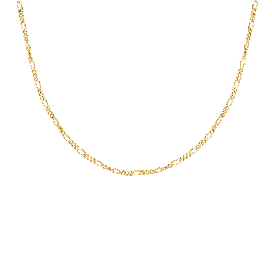 Gold Filia Curb Chain Necklace N063 - 04GAnia HaieN063 - 04G